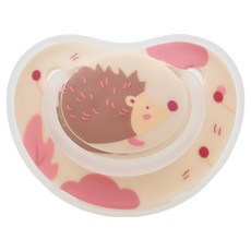 pigeon 貝親 繽紛系列 安撫奶嘴, L(6~18個月), 可愛刺蝟, 1個