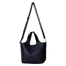 Legato Largo Lieto 2WAY 緞面光感兩用手提斜背兩用托特包, LH-V0182-BK, 不適用