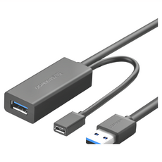 UGREEN 綠聯 USB3.0訊號放大延長線 US175, 1條, 5m