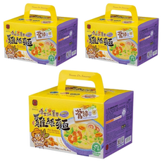 豐滿生技 博士 紅薑黃雞絲麵 當歸風味 素食 (75克x4入), 300g, 3盒