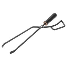 捷華 加長燒烤木炭夾 安全耐用 輕鬆夾取木炭, 1入, 全長約42cm