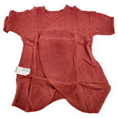 Swado 竹纖維棉寶寶紗布蝴蝶衣, 3-6個月, 楓樹紅