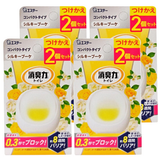 ST 雞仔牌 消臭力 強效持久型浴廁除臭劑 補充包 絲絨花束 6mlx2, 12ml, 4盒