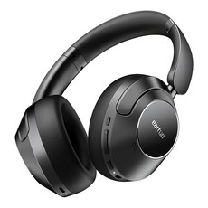 Earfun Wave Pro 耳罩式降噪藍牙耳機, LDAC解碼, Hi-Res高解析, 黑色