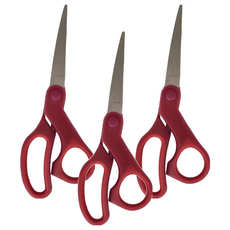 YUANSHIN 辦公事務剪刀 155mm, YS-7076, 3支