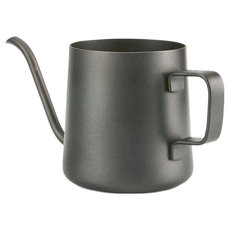咖啡手沖壺 細口壺 250ml, 高 7.4 cm 壺底7cm 壺口6.8cm 亞光黑 120g, 高 7.4 cm 壺底7cm 壺口6.8cm 高7.4cm 亞光黑 120g, 1個