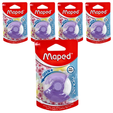 Maped 幽浮橡皮擦 擦拭乾淨不留痕跡 學習辦公好幫手, 單色, 5個