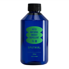 SPUTNIK 斯普尼克 防蟲消臭噴霧補充品瓶 300ml 寵物防蟲 環境防蟲 寵物消臭, 1瓶, 外觀藍色瓶子