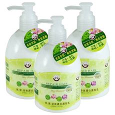 YR 葉璐芝 剪燙染後護色護髮乳 有效保濕, 300ml, 3瓶