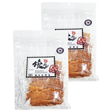 燒肉燒 香Q雞肉片 100%手作零食, 340g, 2包