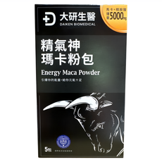大研生醫 精氣神瑪卡粉包, 5包, 7.4g, 1盒