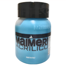 MaIMeRI 美利 壓克力顏料 MA-0934430 TURQOISE 430 綠松石, 500ml, 1色