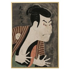 BOLUO GALLERY 菠蘿選畫所 大谷鬼次的奴江戶兵衛 APUP3413G, 金色