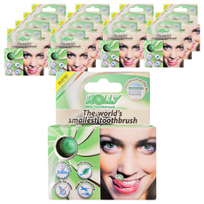 ROLLY BRUSH 麗可白行動牙刷 薄荷口味, 15盒, 6個