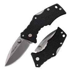 COLD STEEL Micro Recon 1 冷鋼折刀 Spear Point 迷你型 4116鋼, 輕巧便攜，露營必備, 1支, CS27DS