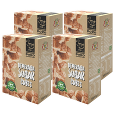 DODO 渡渡鳥 模里西斯 Demerara 紅蔗糖塊 500g, 4盒