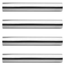 FOX RUN 卡諾里捲模, 4個, 原鋼色