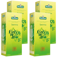 Stassen 司迪生 茉莉綠茶 錫蘭綠茶, 1.5g, 25包, 4盒