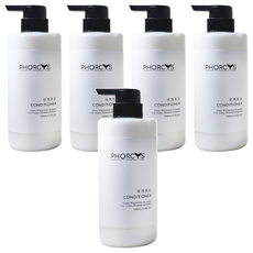 PHORCYS 馥絲 白藜珈保濕修護素 修護受損髮 深層保濕 柔順彈亮光澤感, 500ml, 5瓶