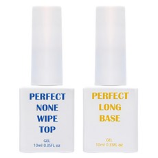 SM IVIT 美甲組 Set, 免清上層膠10ml+底膠10ml, 1組