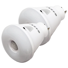 明沛 3W LED雙模式紅外線感應燈 插頭款 白光 MP5845-1, 2個