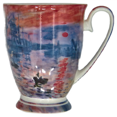 Royal Duke 油畫系列骨瓷皇室杯, 350ml, 印象.日出, 1個