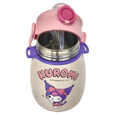 BEDDYBEAR 杯具熊 不鏽鋼保溫嘟嘟桶 316不鏽鋼材質 大容量 安全防漏 可拎可背, 愛心酷洛米, 850ml, 1個