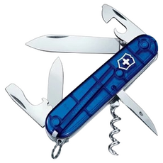 VICTORINOX 瑞士維氏 入門款斯巴達12用瑞士刀 1.3603.all 91 x 26.5 x 15mm 透明藍 69g, 1支