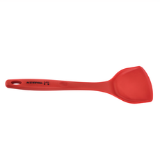 TRIARROW 三箭牌 加厚耐熱矽膠鍋鏟, 耐溫220°C, 長33cm 寬10cm, 矽膠 紅色, 1支