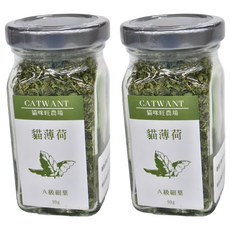 CATWANT 貓咪旺農場 A級貓薄荷 台灣屏東產, 貓薄荷, 10g, 2罐