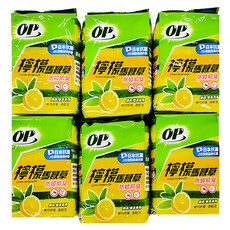OP 檸檬馬鞭草海棉菜瓜布, 4個, 6包
