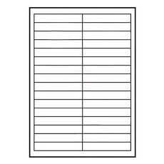 鶴屋 A4三用電腦標籤 B1798 98 x 17mm 86號, 32格, 105張