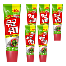 Bisol 無菌時 塗抹的去霉劑，+30g，有效去除矽利康霉菌, 150g, 6條