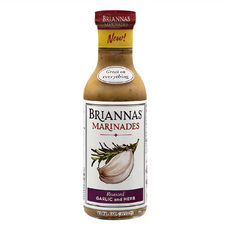BRIANNAS 烤大蒜和香草烤肉醬, 355ml, 1瓶