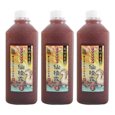 蘇州采芝齋 仙楂露 遵古漢方百分之百熬製 宮廷御用秘方, 930ml, 3瓶