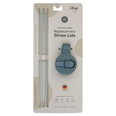 Citron 小檸檬 專利水壺蓋 Replacement Straw Lids, 霧靄藍, 1個