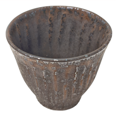 口手握杯 日本製, 金結晶片口, 1個