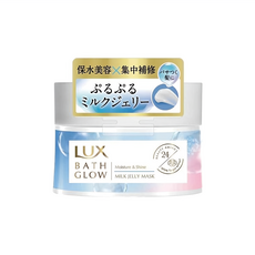 LUX 麗仕 Bath Glow保濕亮澤牛乳果凍髮膜 185g, 1罐