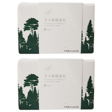 A TSAO HOUSE 阿皂屋 芬多精精油皂 200g, 含絲柏精油, 清爽滑順, 2個