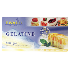 EWALD GELATINE 金級吉利丁片, 1kg, 1個