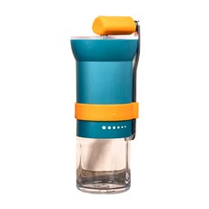 SUNORO 露營便攜手搖咖啡豆研磨機, 藍色, 245g, 1個