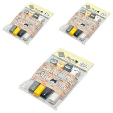 ECHO 封口夾, 3盒, 貓咪狗狗