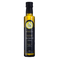 totally kiwi 紐西蘭 冷壓初榨亞麻仁油 柑橘風味 250ml, 1瓶