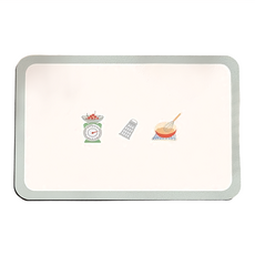 菓拉小舖 矽藻泥瀝水軟墊，40*50cm，大款, 大(50 x 40cm), G 插畫空間, 1片