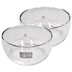ZWILLING 雙人 雙層玻璃甜點缽 含說明書 280ml 2個, 39500-079, 1組