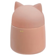 Sabu 可愛貓耳不鏽鋼保溫湯罐便當盒, 1個, 粉色, 320ml