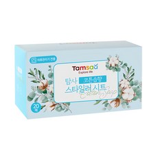 Tamsaa 蒸氣電子衣櫥芳香紙 棉花香, 20包, 1盒