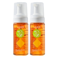 tsaio 上山採藥 日光金萱透亮卸妝油慕斯, 天然卸妝配方，甘草綠茶成分，溫和不乾澀，含維生素B3亮白肌膚，維生素E抗氧化, 150ml, 2瓶