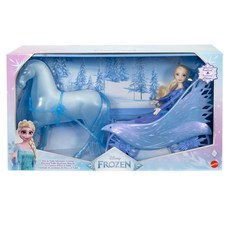 MATTEL 美泰兒 迪士尼冰雪奇緣 艾莎與諾克坐騎組合 MDP25972, 1盒, 艾莎與諾克