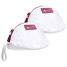 felt Ichiban 有感良品 丸型洗衣袋 極細款 23*13cm, 2個, White